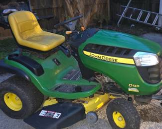 Side View of Lawnmower 