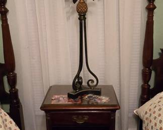Antique Mahogany Nightstand 