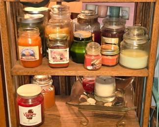 Candles - Oak Shelf