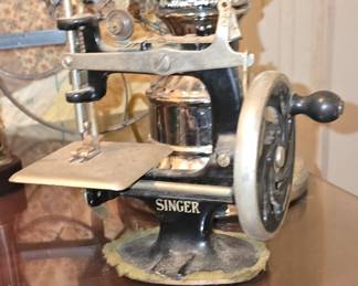 Mini Antique Singer Sewing Machine 