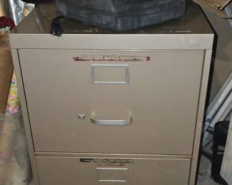 2 Drawer File Cabinet 