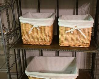 Bakers Rack - Baskets 