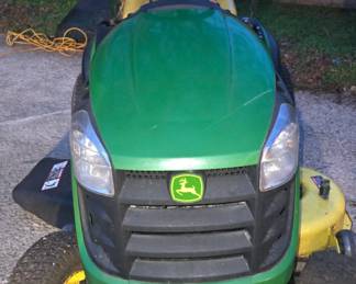 Front view of Lawnmower 