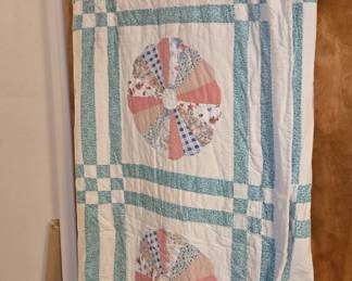 Vintage Handmade Quilt 
