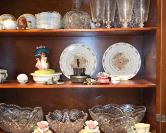 Antique Handpainted Porcelain 