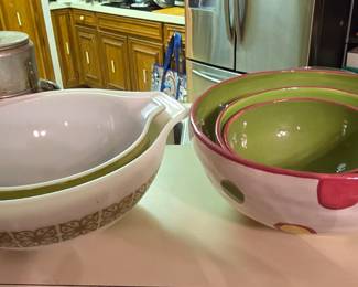 Pyrex Bowls - Serving Bowls