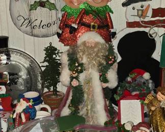Lots of Christmas Decor - This is just a small portion.