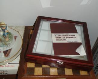 Chess and backgammon games