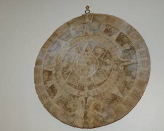 Aztec Sundial hanging