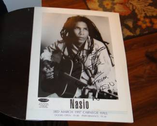 Nasio signed photograph