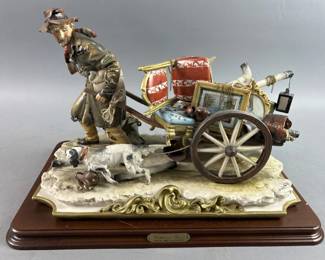 Lot 163 | Capodimonte Porcelain "IL RIGATTIERE"
