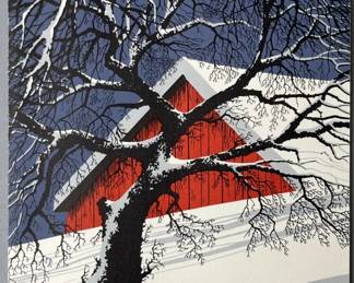 Lot 40 | Vintage Eyvind Earle Christmas Card
