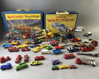 Lot 115 | 1960s & 70s Matchbox Cars With Case & More
