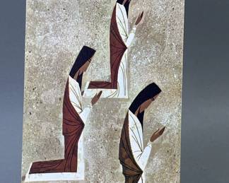 Lot 69 | Vintage Eyvind Earle Christmas Card Shepards
