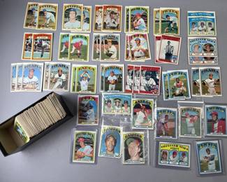Lot 112 | 1972 Topps Baseball Cards Duplicates & More
