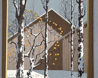 Lot 42 | Vintage Eyvind Earle Christmas Card
