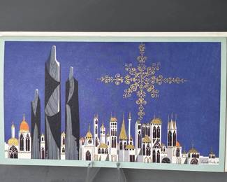 Lot 18 | Vintage Eyvind Earl Bethlehem Christmas Card

