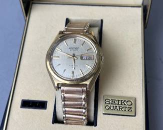 Lot 129 | Seiko Quartz Automatic 17 Jewels With Date
