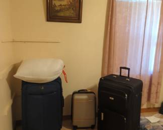 clothes, luggague