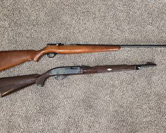 Mossberg 410, Remington nylon 66
Guns will NOT be left on premises after hours