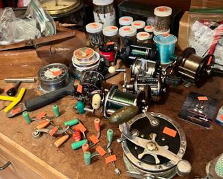 Assortment of Fishing Reels
