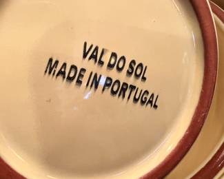 Set of 3 Val Do Sol Mixing Bowls - Made in Portugal