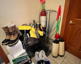 Boat Fender Bumpers, Large Fishing Net