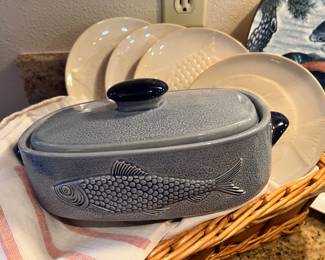 Marzi & Remy Germany Fish Tureen Casserole Dish
