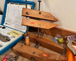 10" Brink & Cotton No. 10 Wood Adjustable Clamp 