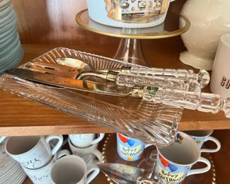 Shannon Crystal 3-Piece Serving Set