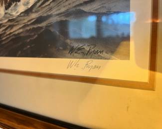 Framed & Matted Print "Rough Rider" by William E. Ryan
