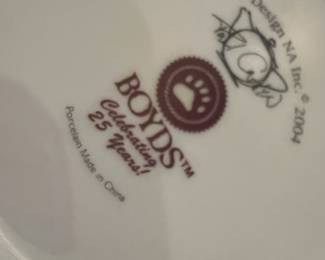 25th Anniversary Boyd's Bears Teapot 