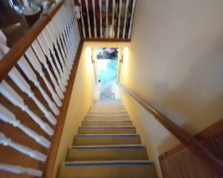 Stairs Leading To The Lower Level ~ Be Careful On The Step!