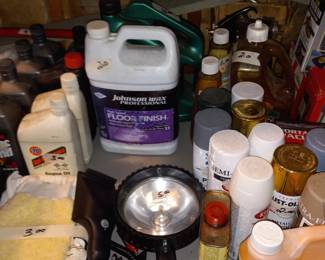 Items Located In The Garage