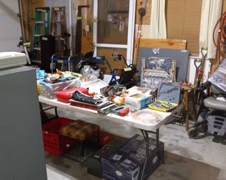 Items Located In The Garage