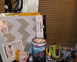 Items Located In The Garage