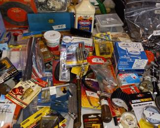 Items Located In The Garage