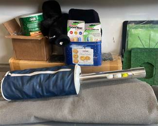 Golf Scale With Golf Tees Balls Putting Green