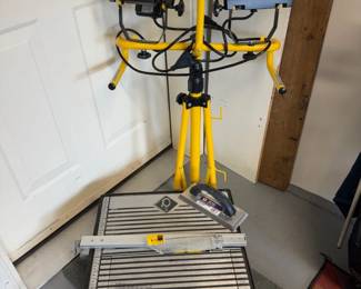 7 Tile Saw With Shop Light