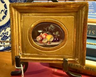 19th century miniature enamel painting