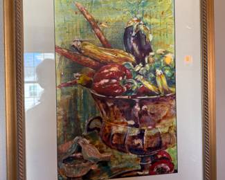 Tracy Budd, still life mixed media