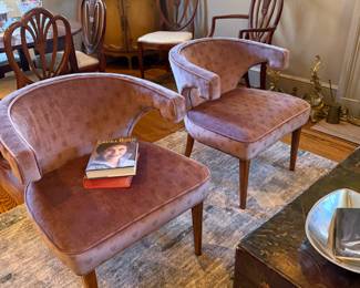 Pair of MCM side chairs