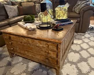 Coffee table/map chest by Troy Wesnidge