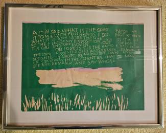Sister Mary Corita Kent
"A Child Said"