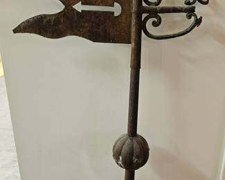 Antique Copper and Iron Weather Vane