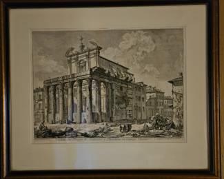 The Temple Of Antoninus And Faustina, 1758
Giovanni Battista Piranesi