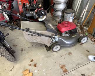. . . Honda self-propel mower