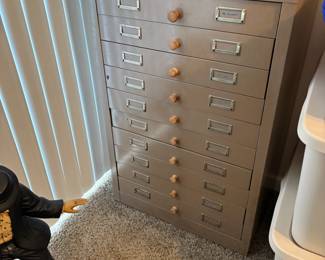 . . . and this retro utility cabinet