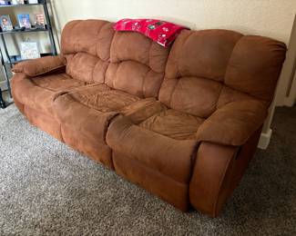 . . . brown couch