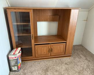 . . . TV cabinet